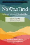 No Ways Tired cover