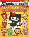 Ninja Kitties Great Adventures Coloring Book cover