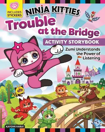 Ninja Kitties Trouble at the Bridge Activity Storybook cover