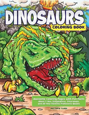 Dinosaurs Coloring Book cover