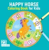 Happy Horse Coloring Book for Kids cover