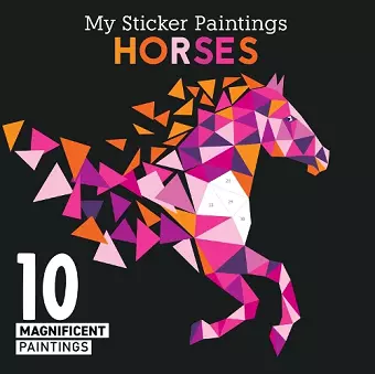 My Sticker Paintings: Horses cover