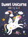 Sweet Unicorns Coloring Book cover