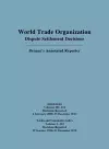 WTO Cumulative Index Annotations Vols. 100-110/ Tables and Cumulative Index for Vols. 1-110 cover