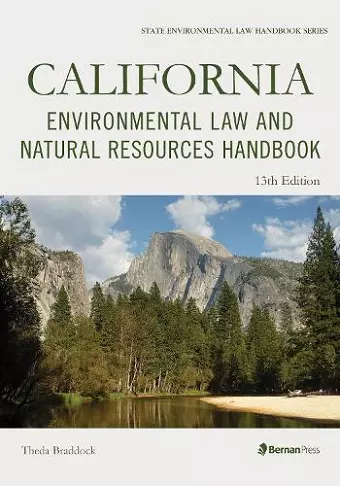 California Environmental Law and Natural Resources Handbook cover