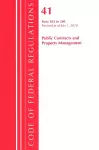 Code of Federal Regulations, Title 41 Public Contracts and Property Management 102-200, Revised as of July 1, 2020 cover