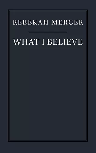 What I Believe cover