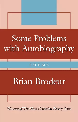 Some Problems with Autobiography cover