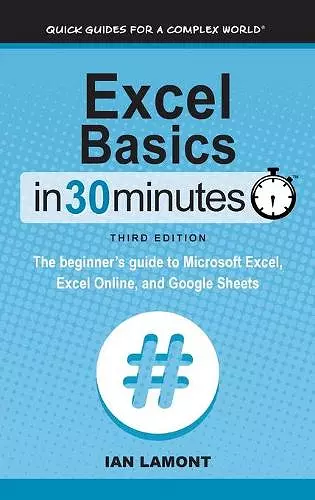 Excel Basics In 30 Minutes cover