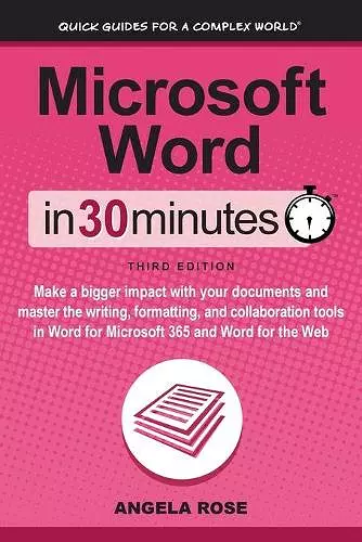 Microsoft Word In 30 Minutes cover