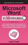 Microsoft Word In 30 Minutes cover