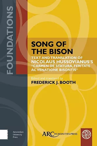 Song of the Bison cover