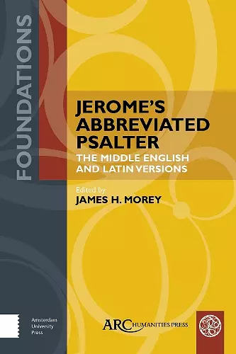 Jerome’s Abbreviated Psalter cover