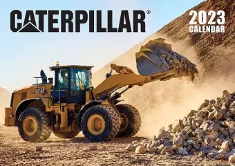 Caterpillar Calendar 2023 cover