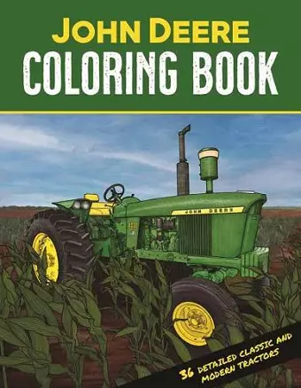 John Deere Coloring Book cover