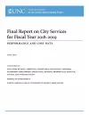 Final Report on City Services for Fiscal Year 2018-2019 cover