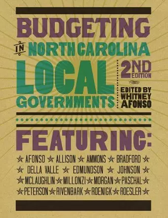 Budgeting in North Carolina Local Governments cover