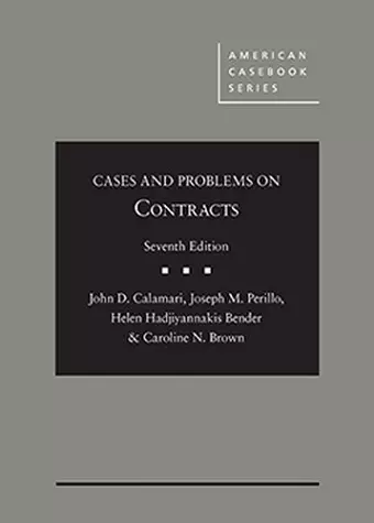 Cases and Problems on Contracts - CasebookPlus cover