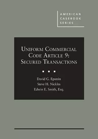 Uniform Commercial Code Article 9 cover