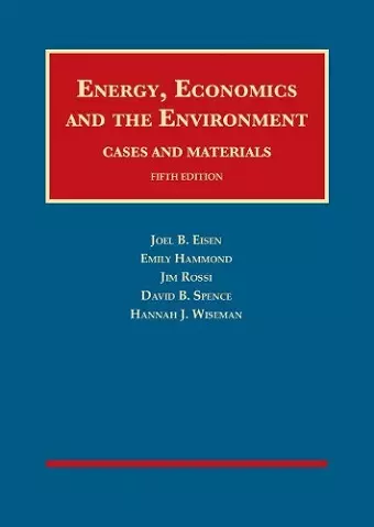 Energy, Economics, and the Environment cover