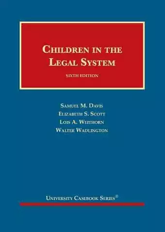 Children in the Legal System cover