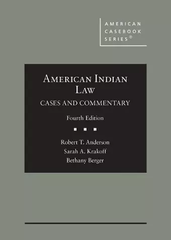 American Indian Law cover