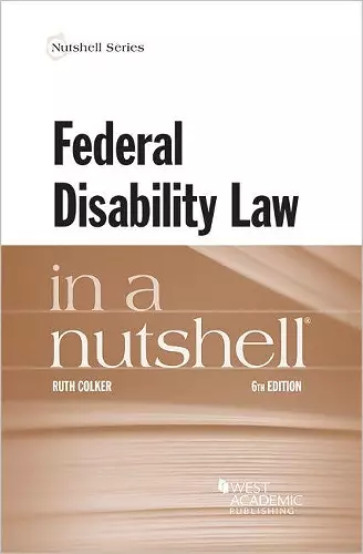 Federal Disability Law in a Nutshell cover