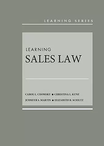 Learning Sales Law - CasebookPlus cover