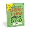 Em & Friends About Dad Book Fill in the Love Fill-in-the-Blank Book & Gift Journal cover