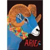 Lisa Congdon for Em & Friends Aries Zodiac Magnet cover