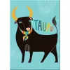 Lisa Congdon for Em & Friends Taurus Zodiac Magnet cover