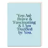 6-Pack Elizabeth Gilbert Brave & Fascinating Card cover