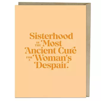 6-Pack  Elizabeth Gilbert for Em & Friends Sisterhood Card cover