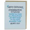 6-Pack Em & Friends Where Are My Glasses Years Old Birthday Cards cover