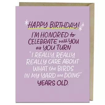 6-Pack Em & Friends Care About Birds Years Old Birthday Cards cover