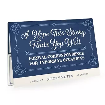 Em & Friends Formal Sticky Notes Packet cover