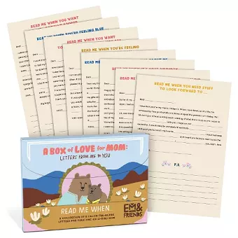 Em & Friends A Box of Mom Appreciation Fill in the Love Read Me When Letters cover