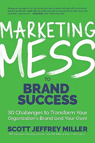 Marketing Mess to Brand Success cover