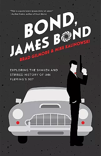 Bond, James Bond cover