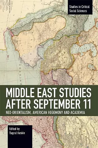 Middle East Studies after September 11 cover