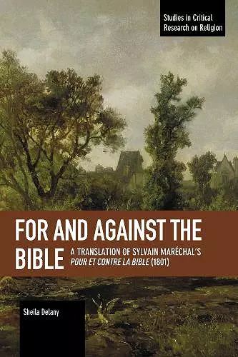 For and Against the Bible cover