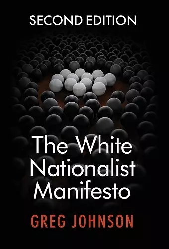 The White Nationalist Manifesto (Second Edition) cover
