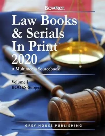 Law Books & Serials In Print - 3 Volume Set, 2020 cover