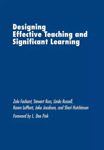 Designing Effective Teaching and Significant Learning cover