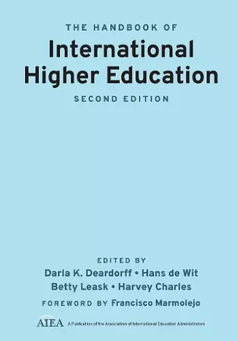 The Handbook of International Higher Education cover