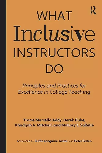 What Inclusive Instructors Do cover