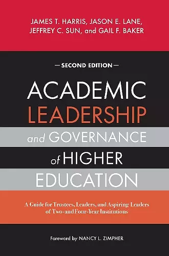 Academic Leadership and Governance of Higher Education cover