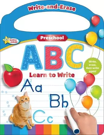 Active Minds Write-And-Erase Preschool ABC cover