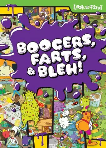 Boogers, Farts, and BLEH! Look and Find cover