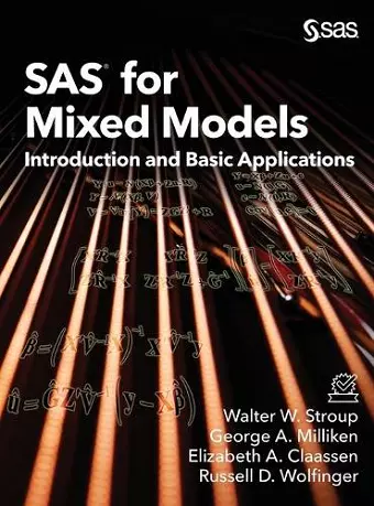 SAS for Mixed Models cover